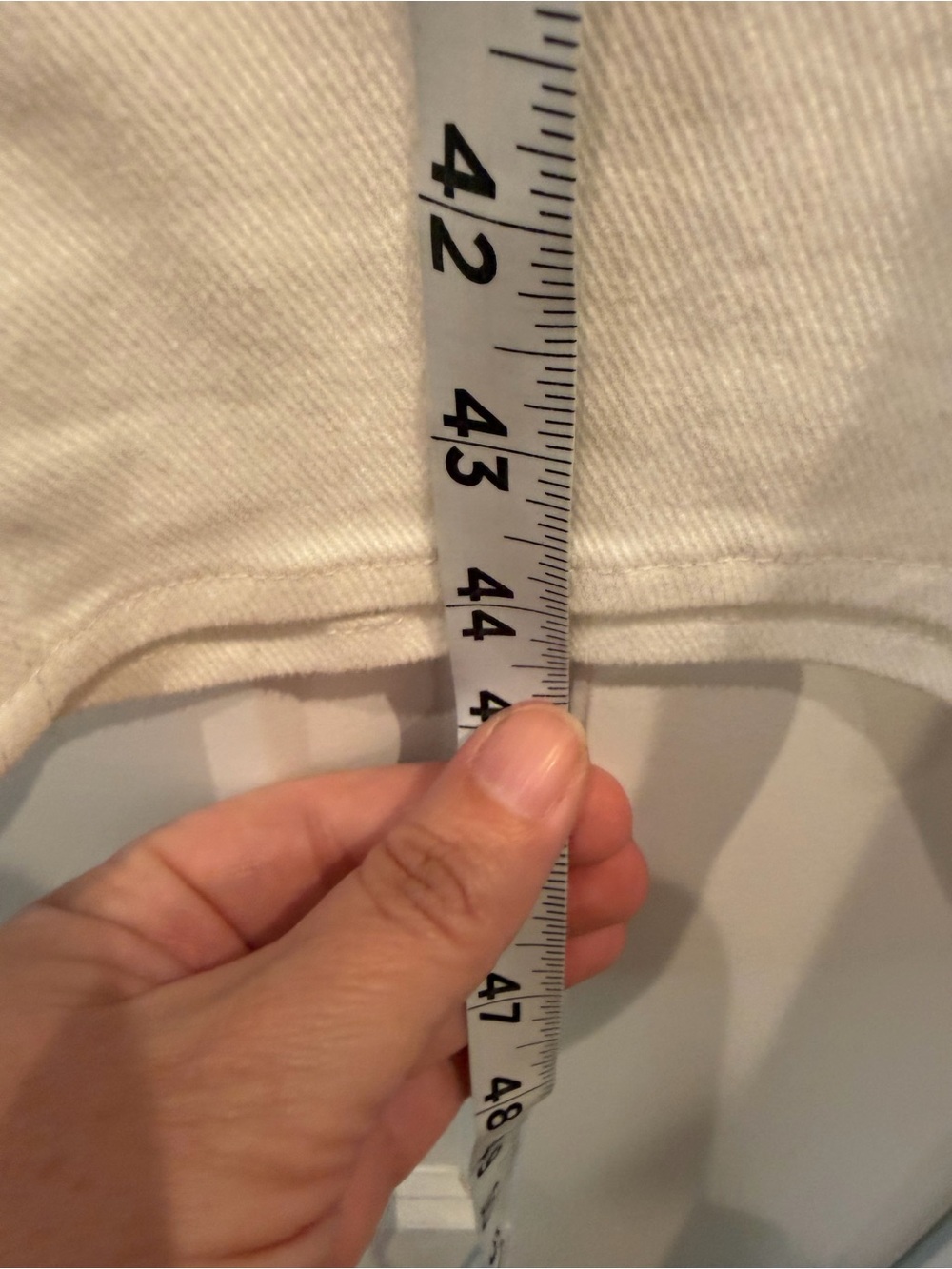 NWT Entro Off White Flared Jeans Size Large - Picture 7 of 16
